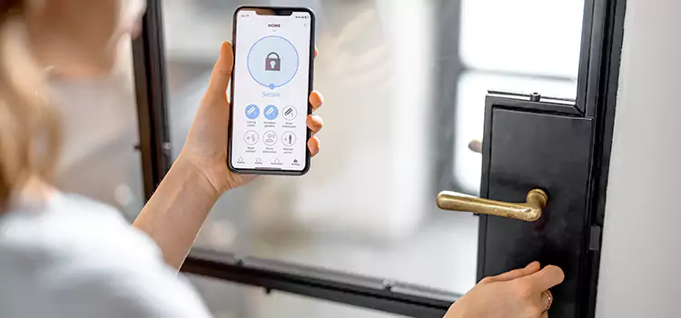 Fingerprint Door Lock Installation Andover